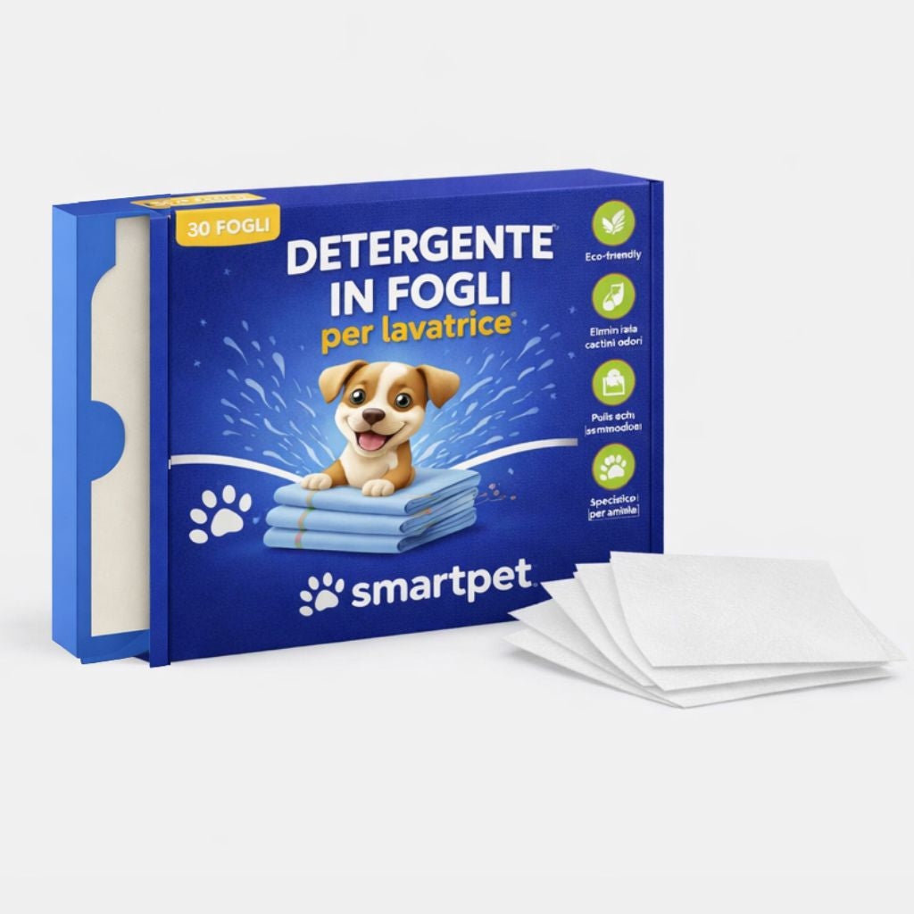 Detersivo per Lavatrice SmartPet - Pacco da 30 Fogli