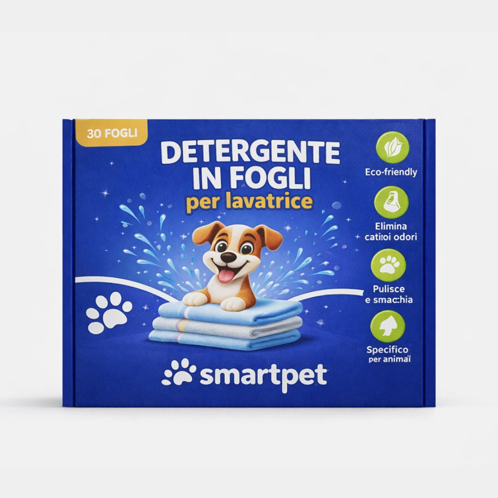 Detersivo per Lavatrice SmartPet - Pacco da 30 Fogli